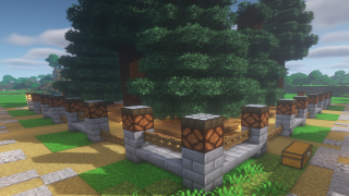 image of Large Spruce Tree Farm by jxtgaming Minecraft litematic
